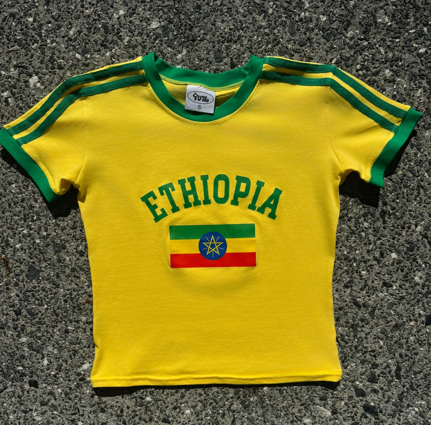 Baby tee - Yellow