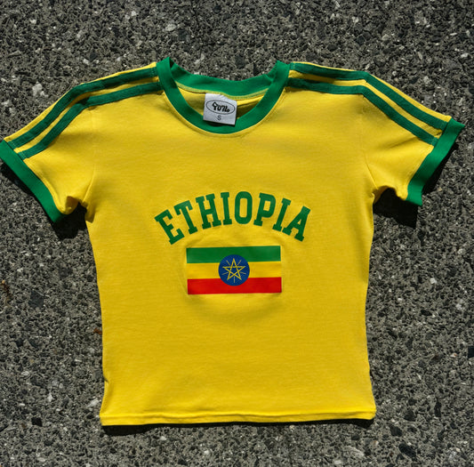 Baby tee - Yellow