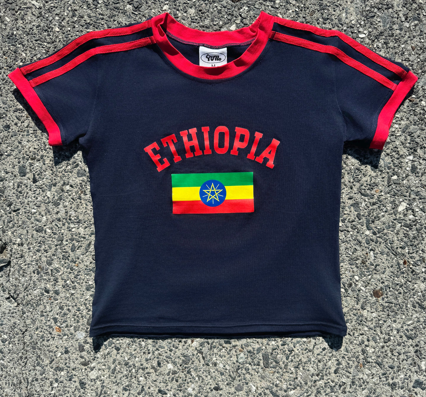 Baby tee - Navy blue